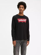 Longsleeve męski Levi's Ls Std Graphic Tee Hm Ls 36015-0013 M Czarny (5400537994875) - obraz 1