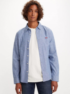 Сорочка літня чоловіча Levi's Ls Battery Hm Shirt Slim 86625-0017 M Navy (5401043438624) - зображення 3