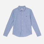 Koszula męska Levi's Ls Battery Hm Shirt Slim 86625-0017 S Niebieska (5401043516421) - obraz 5