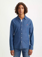 Koszula jeansowa męska Levi's Ls Battery Hm Shirt Slim 86625-0023 XL Granatowa (5401105318536) - obraz 3