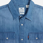 Koszula jeansowa męska Levi's Ss Relaxed Fit Western A5722-0006 L Niebieska (5401128013487) - obraz 7