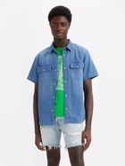 Koszula jeansowa męska Levi's Ss Relaxed Fit Western A5722-0006 XL Niebieska (5401128014101) - obraz 1