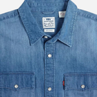 Koszula jeansowa męska Levi's Ss Relaxed Fit Western A5722-0006 S Niebieska (5401128013494) - obraz 7