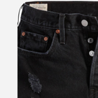 Szorty jeansowe damskie Levi's 501 Original Short 56327-0318 29 Czarne (5401105537715) - obraz 9