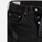 Szorty jeansowe damskie Levi's 501 Original Short 56327-0318 31 Czarne (5401105537739) - obraz 9