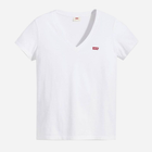 Футболка бавовняна жіноча Levi's Perfect Vneck 85341-0002 L Біла (5400816655084) - зображення 5