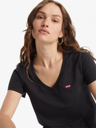 Футболка бавовняна жіноча Levi's Perfect Vneck 85341-0003 L Caviar (5400816656197) - зображення 4