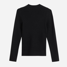 Лонгслів довгий жіночий Levi's Rib Crew Sweater A0719-0000 M Caviar (5400970450136) - зображення 6