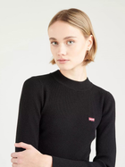 Лонгслів довгий жіночий Levi's Rib Crew Sweater A0719-0000 S Caviar (5400970364259) - зображення 4