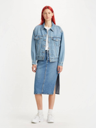 Спідниця джинсова міді літня жіноча Levi's Side Slit Skirt A4711-0000 24 Artist Divided (5401105466015) - зображення 3