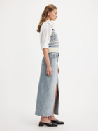 Spódnica jeansowa damska długa Levi's Ankle Column Skirt A7512-0000 24 Granatowa (5401128874569) - obraz 4