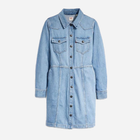 Sukienka koszulowa damska jeansowa Levi's Flynn Western Core Dress A7592-0001 M Niebieska (5401128681266) - obraz 5