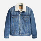 Kurtka jeansowa męska Levi's Type 3 Sherpa Trucker 16365-0128 M Niebieska (5400898357678) - obraz 3