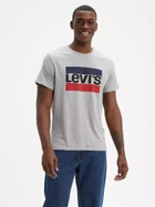 Koszulka męska bawełniana Levi's Sportswear Logo 39636-0002 L Szara (5400537534392) - obraz 1
