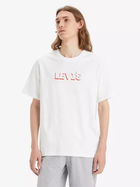 Koszulka męska bawełniana Levi's Ss Relaxed Fit Tee 16143-1245 L Biała (5401128853205) - obraz 3