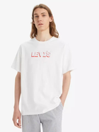 Koszulka męska bawełniana Levi's Ss Relaxed Fit Tee 16143-1245 M Biała (5401128786817) - obraz 1