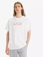 Koszulka męska bawełniana Levi's Ss Relaxed Fit Tee 16143-1245 M Biała (5401128786817)