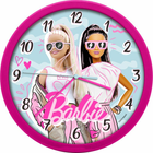 Zegar ścienny Kids Euroswan Barbie Wall clock 25 cm (LOL21021) - obraz 1
