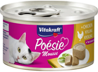 Karma mokra dla kotów Vitakraft Poesie Mousse Chicken 85 g (4008239315427) - obraz 1