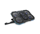 Підставка для ноутбука IceCoorel N6, 14-18, 4*95mm 120010% RPM + 2*70mm 250010 %RPM, 2xUSB2.0 + підставка для мобільного телефон