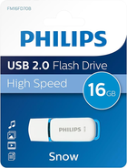 Флеш пам'ять USB Philips Snow Edition 16GB USB 2.0 Blue (FM16FD70B/00) - зображення 4