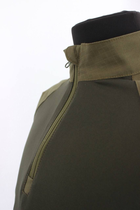 Рубашка мужская военная тактическая с липучками ВСУ (ЗСУ) Ubaks Убакс 20221853 8085 XL 52 размер хаки - изображение 6