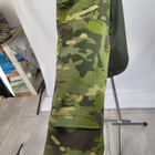 Рубашка мужская военная тактическая с липучками ВСУ (ЗСУ) Ubaks Убакс 20221840 7247 M 48 р зеленая - зображення 7