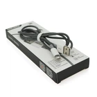 Кабель iKAKU KSC-723 GAOFEI для умной зарядки для micro USB черный длина 1 м ток 2.4A