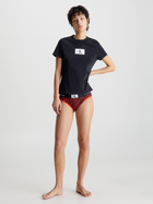 Koszulka damska bawełniana Calvin Klein Underwear 000QS6945E-UB1 S Czarna (8720107309685) - obraz 3