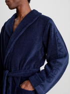 Szlafrok męski bawełniany Calvin Klein Underwear 000EM1159E-8SB S-M Granatowy (8719113813613) - obraz 3
