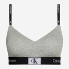 Biustonosz bawełniany Calvin Klein Underwear 000QF7218E-P7A M Szary (8720107348011) - obraz 4