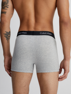 Zestaw majtek bokserek męskich bawełnianych Calvin Klein Underwear 000NB3528A-6H3 M 3 szt. Szary/Czarny/Biały (8720107557697) - obraz 3