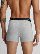 Набір трусів шорт чоловічих бавовняних Calvin Klein Underwear 000NB3528A-6H3 2XL 3 шт Сірий/Чорний/Білий (8720107557826) - зображення 3