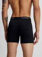 Zestaw majtek bokserek męskich bawełnianych Calvin Klein Underwear 000NB3529A-UB1 L 3 szt. Czarny (8720107562585) - obraz 3
