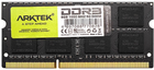 Оперативная память Arktek SODIMM DDR3-1600 8192MB PC3-12800 (AKD3S8N1600)