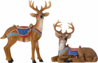 Набір свічників Bloomingville Glory Reindeer 2 шт (82058346) - зображення 1