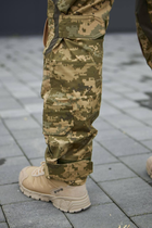 Тактические мужские брюки с наколенниками пиксель размер S - изображение 7