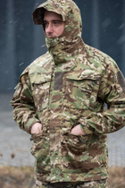 Тактический костюм Куртка парка и брюки с наколенниками цвет мультикам размер XL - изображение 9