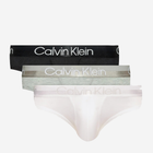 Набір трусів сліпів чоловічих Calvin Klein Underwear 000NB2969A-UW5 M 3 шт Чорний/Білий/Сірий (8719854639091) - зображення 1