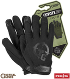 Перчатки тактические полнопалые REIS TACTICAL GLOVES RTC-COYOTE Black S - изображение 3