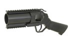40mm гранотомет пістолетний CYMA M052 – BLACK (для страйкболу) - зображення 3
