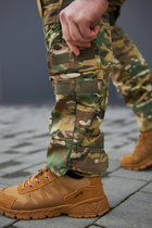 Тактические мужские брюки с наколенниками мультикам размер S - изображение 5