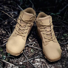 Военно-тактические ботинки Sand Khaki демисезонные водонепроницаемые размер 46 - изображение 4