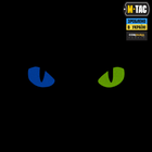 Нашивка M-Tac Cat Eyes Laser Cut Coyote/Yellow/Blue/GID - изображение 3