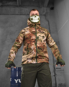 Тактическая мужская куртка дождевик M мультикам (17009) - изображение 2
