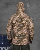Тактическая мужская куртка дождевик M пиксель (17077) - изображение 5