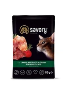 Влажный корм Savory Adult для кошек с ягнёнком и свеклой 85 г
