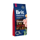 Сухой корм Brit Premium Adult L для взрослых собак крупных пород со вкусом курицы