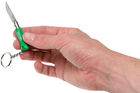 Нож-брелок складной Opinel Inox №2 зеленый (002273) - изображение 2