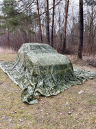 Маскировочная сетка 3х5м для автомобиля, пикапа, внедорожника и техники "Листья зелёные №2" - изображение 9